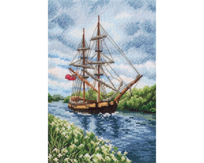 Cross stitch kit With the Flavor of Salt, Wind and Sun - RTO