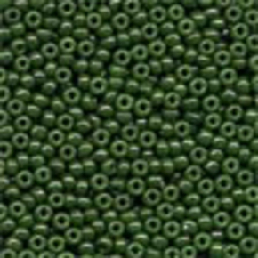 Glass Seed Beads Opaque Moss - Mill Hill