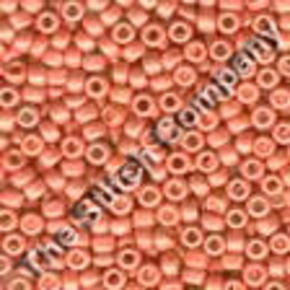 Satin Seed Beads Coral - Mill Hill