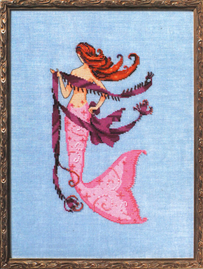 Cross Stitch Chart Petite Mermaid Collection - Solo Tua - Mirabilia Designs