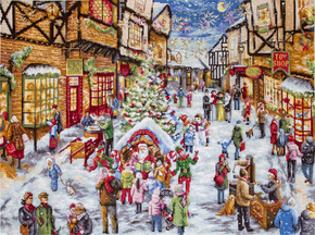 Cross stitch kit Christmas Eve - Leti Stitch