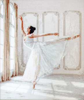 Cross stitch kit Ballerina - Leti Stitch