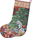 Cross stitch kit Cozy Christmas Stocking - Leti Stitch