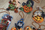 Cross stitch kit Halloween Toys Kit of 8 pieces - Leti Stitch