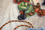 Cross stitch kit Halloween Toys Kit of 8 pieces - Leti Stitch