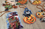 Cross stitch kit Halloween Toys Kit of 8 pieces - Leti Stitch