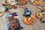 Cross stitch kit Halloween Toys Kit of 8 pieces - Leti Stitch