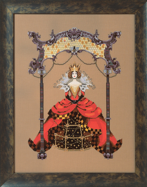 Borduurpatroon The Queen Bee  - Mirabilia Designs