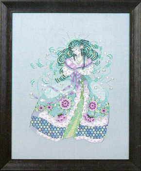 Borduurpatroon The Snow Maiden - Mirabilia Designs