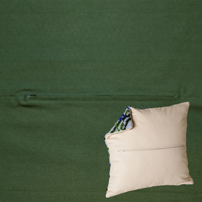 Pillowback 45x45 cm Dark Green - Duftin