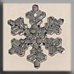 Glass Treasures Medium Snowflake-Crystal Bright - Mill Hill