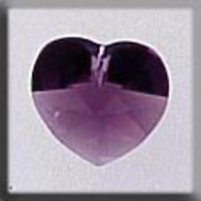 Crystal Treasures Small Heart-Amethyst - Mill Hill