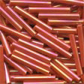 Large Bugle Beads Red Rainbow - Mill Hill