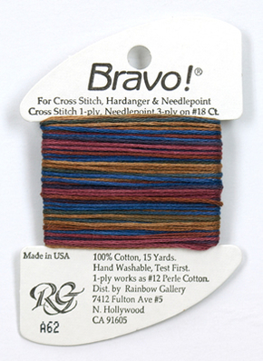 Bravo Blues & Gold - Rainbow Gallery