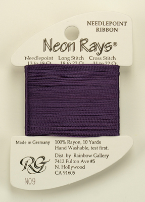 Neon Rays Purple - Rainbow Gallery