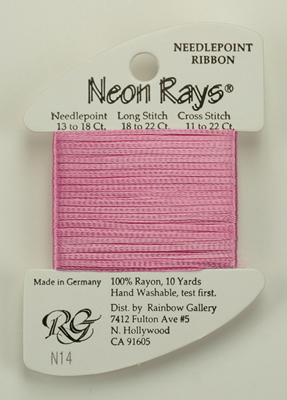 Neon Rays Hot Pink - Rainbow Gallery