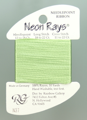 Neon Rays Celery - Rainbow Gallery