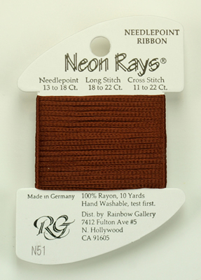 Neon Rays Brown - Rainbow Gallery