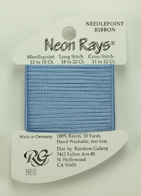 Neon Rays Periwinkle - Rainbow Gallery