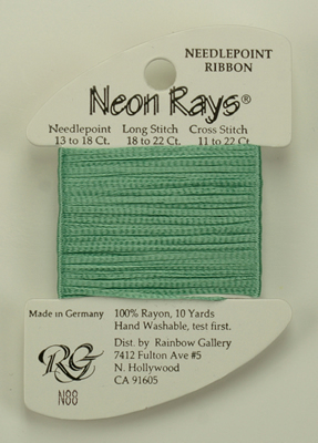 Neon Rays Lite jade - Rainbow Gallery