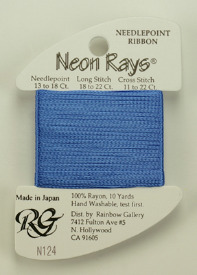 Neon Rays Delft Blue - Rainbow Gallery