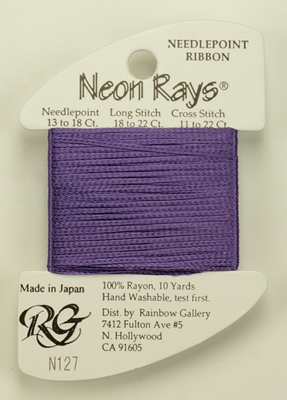 Neon Rays Violet - Rainbow Gallery