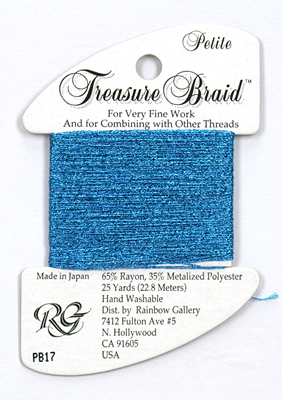 Petite Treasure Braid Blue - Rainbow Gallery