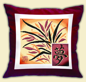 Cross Stitch Kit Eastern Cushion - PANNA