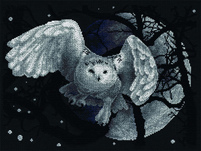 Borduurpakket White Owl - PANNA