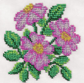 Kralen borduren Fragrant Wild Rose - PANNA