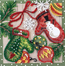 Bead Embroidery kit Holiday Trivia - Abris Art