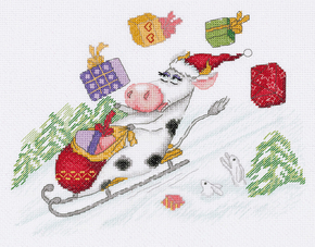 Cross stitch kit Hey, Catch It! - PANNA