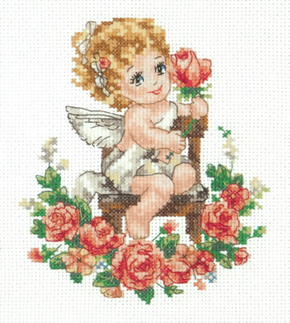 Cross stitch kit Angel's day - Magic Needle