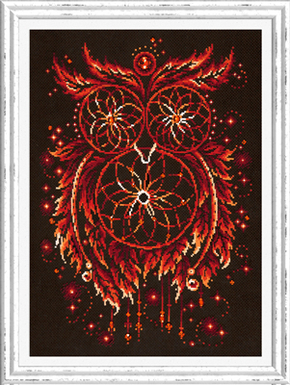 Cross stitch kit Flames of Soul - Magic Needle