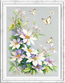 Cross stitch kit Clematis - Magic Needle