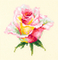 Borduurpakket Blooming Rose - Magic Needle