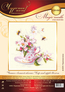 Cross stitch kit Cup and Apple Blossom - Magic Needle