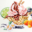 Cross stitch kit Vanilla Ice Cream - Magic Needle