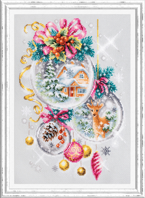 Cross stitch kit A Christmas Fairy Tale - Magic Needle