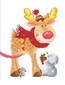 Diamond Dotz Reindeer Gift - Needleart World