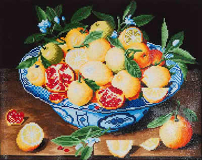 Diamond Dotz Still Life with Lemons (Hulzdonck) - Needleart World