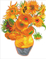 Diamond Dotz Sunflowers (Van Gogh) - Needleart World