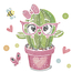 Diamond Dotz Dotzies - Pretty in Pink Cactus - Needleart World