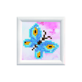 Diamond Dotz Butterfly Sparkle DD Kit with Frame - Needleart World