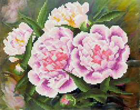 Simply Dotz Romantic Pink Peonies - Needleart World