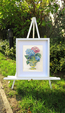 Cross stitch kit Hydrangea Blooms - Leti Stitch