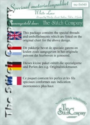 Materiaalpakket White Lace - The Stitch Company