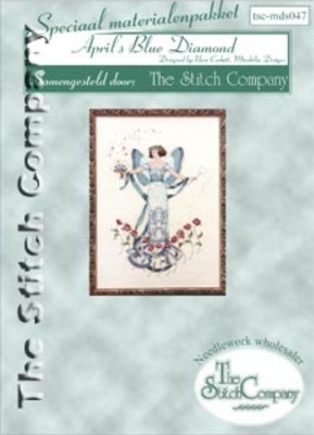 Materialkit April's Blue Diamond - The Stitch Company