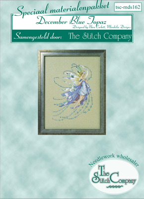 Materiaalpakket December Blue Topaz - The Stitch Company