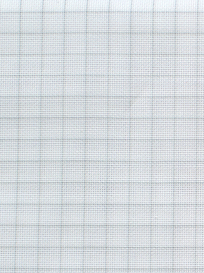 Borduurstof  Easy Count Aida 20 count - White 110 cm - Zweigart